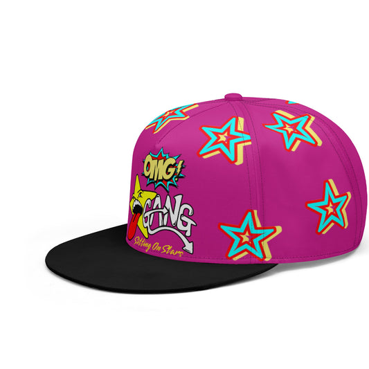 Star Gang Purple Snapbacks