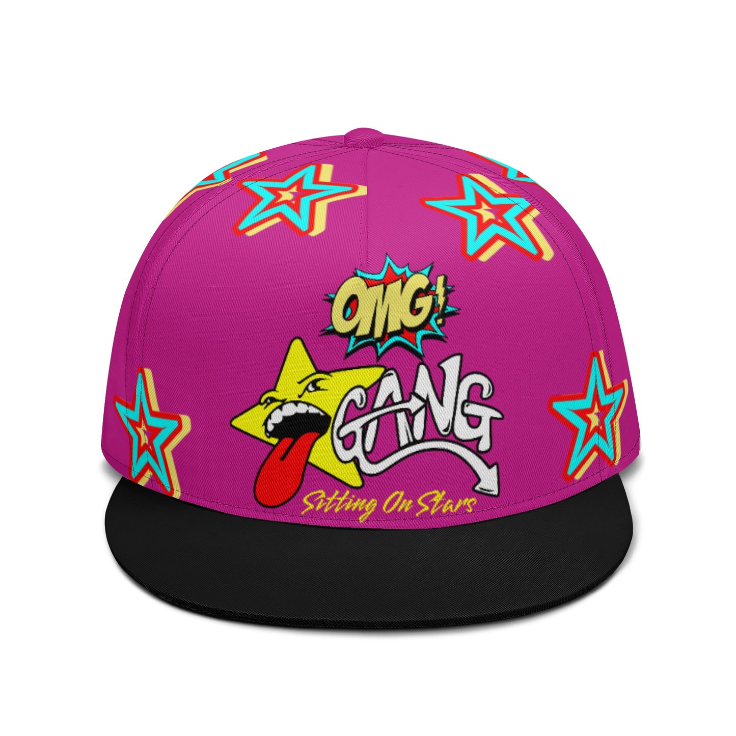 Star Gang Purple Snapbacks