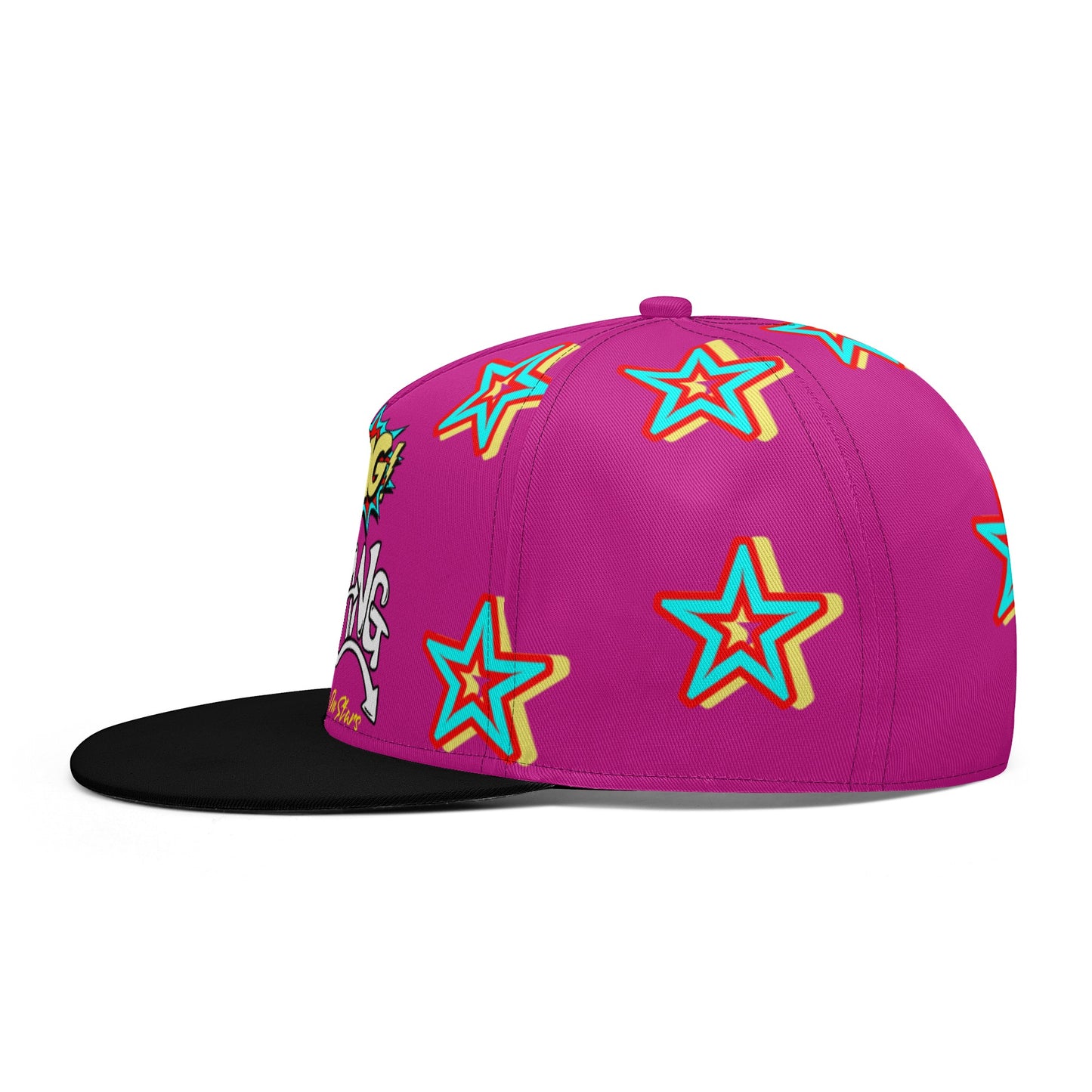 Star Gang Purple Snapbacks