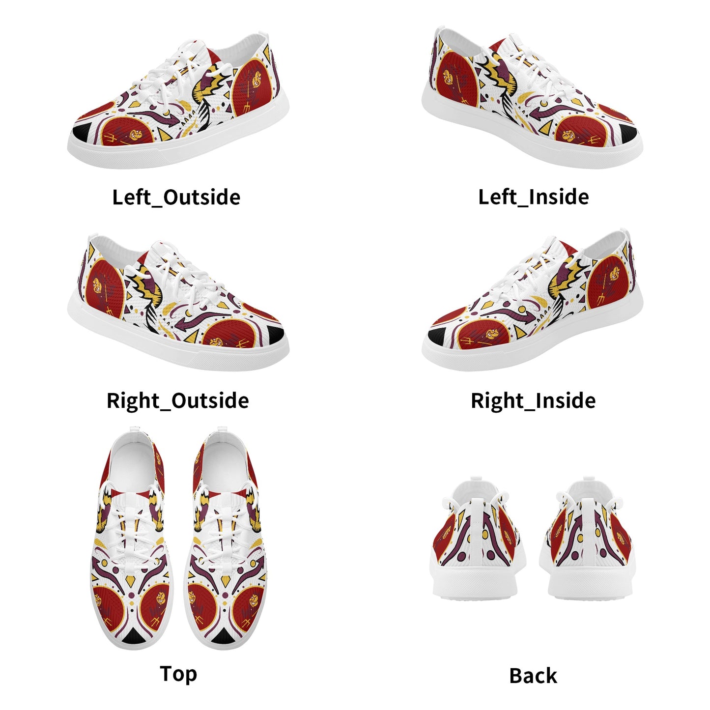 Sun Devils: ASU Star Edition Mens Sparky Low Tops Star Kicks