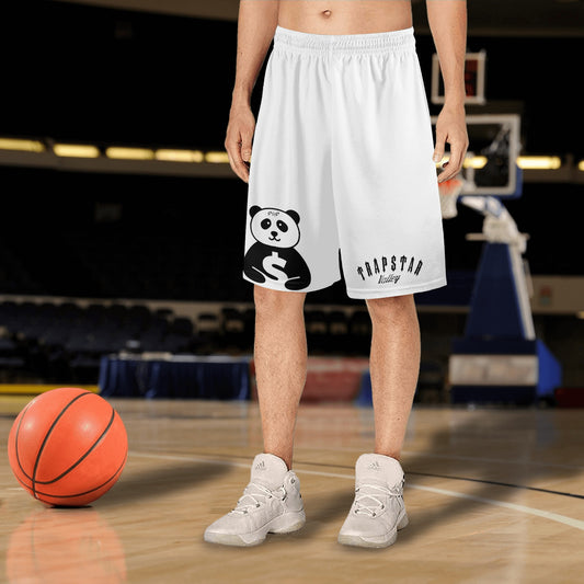 Trap Star Valley Panda  1.0 Mens Basketball Shorts