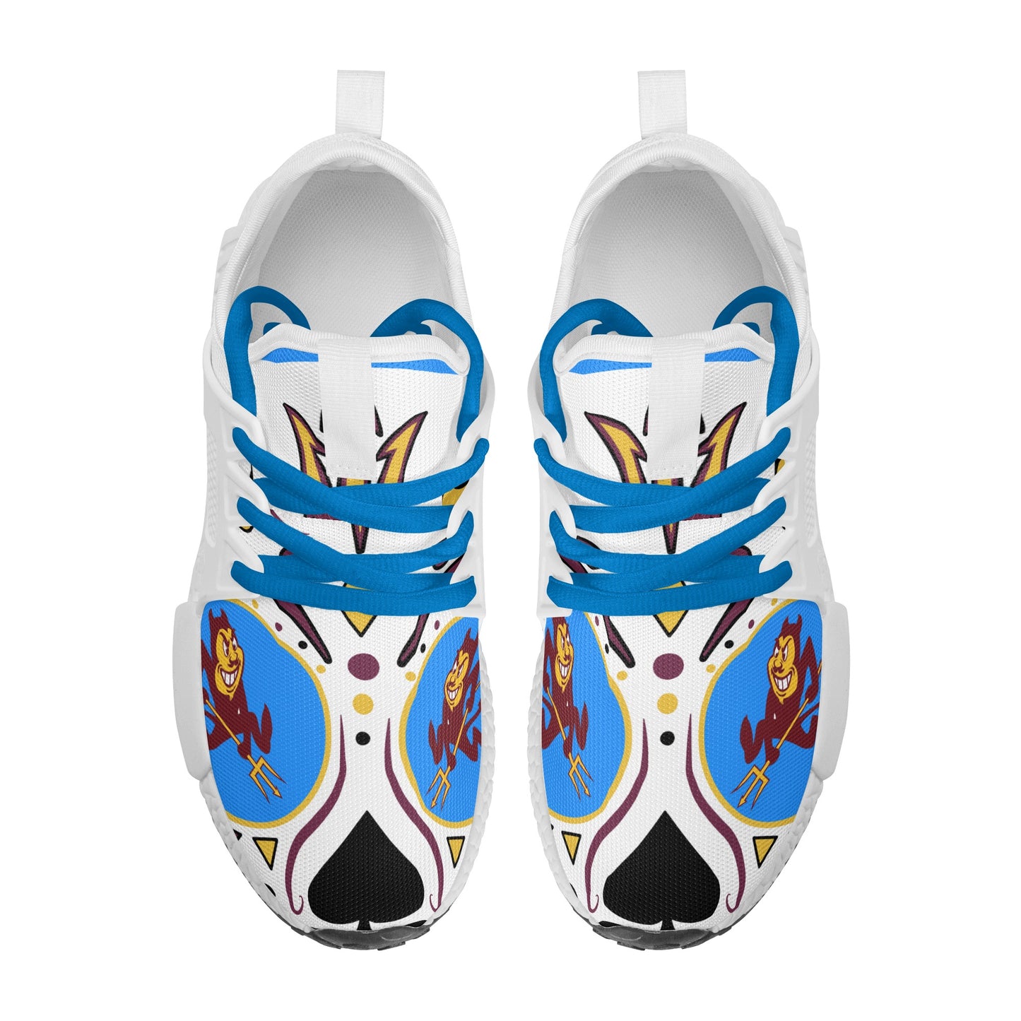 Sun Devil Dia De Los Muertos Blue Edition Mens Star Kicks