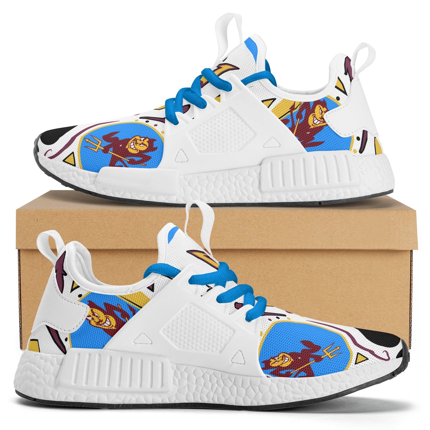 Sun Devil Dia De Los Muertos Blue Edition Mens Star Kicks