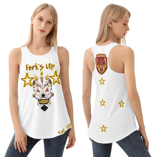 Sun Devils S.O.S Inferno Edition  Womens White Vest