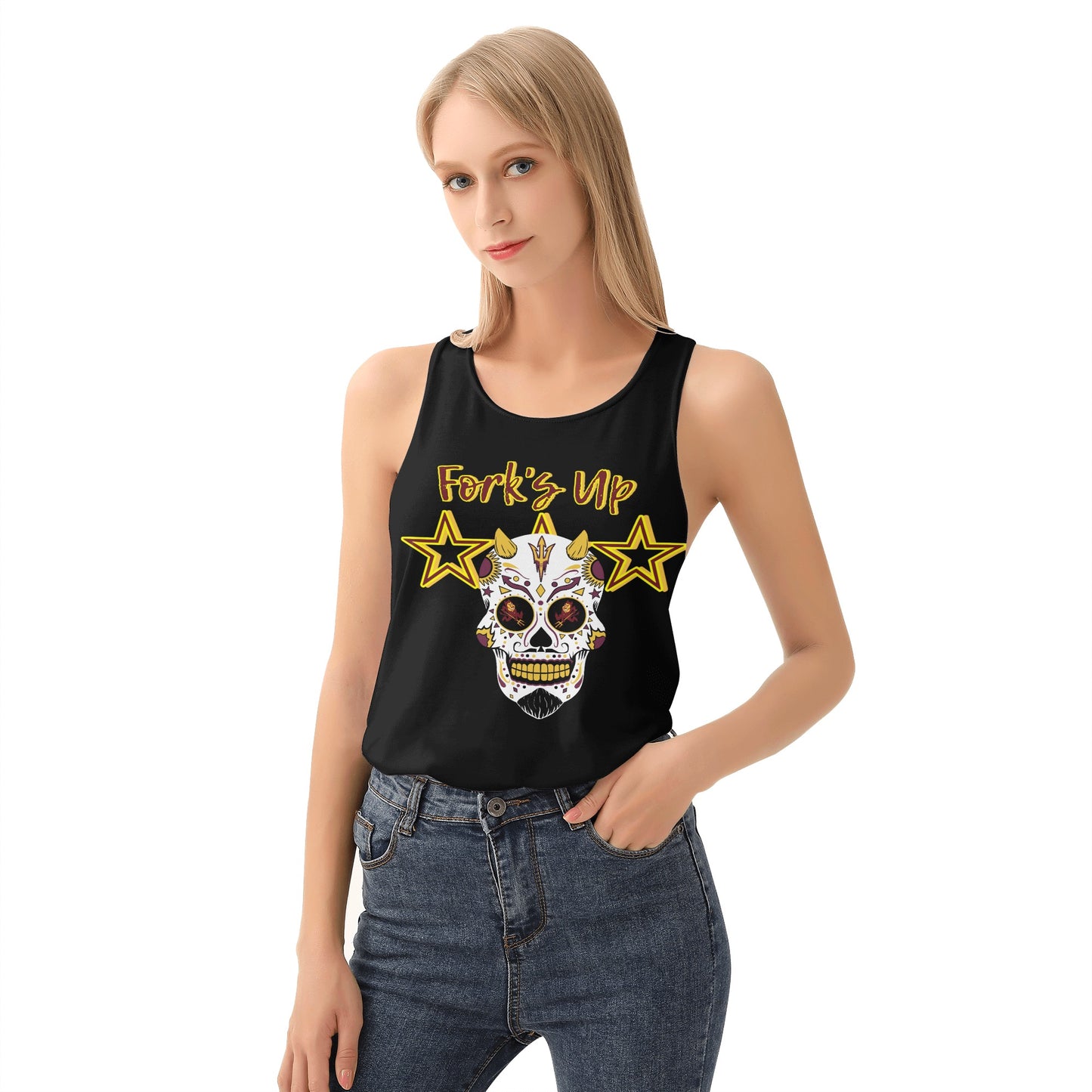 Sun Devils S.O.S Inferno Edition  Womens Black Vest