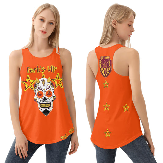 Sun Devils S.O.S Inferno Edition  Womens Dark Orange Vest