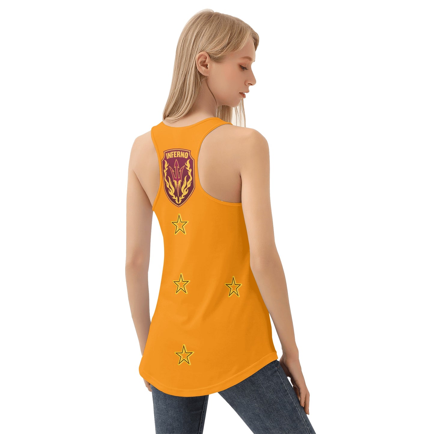 Sun Devils S.O.S Inferno Edition Womens Orange Vest