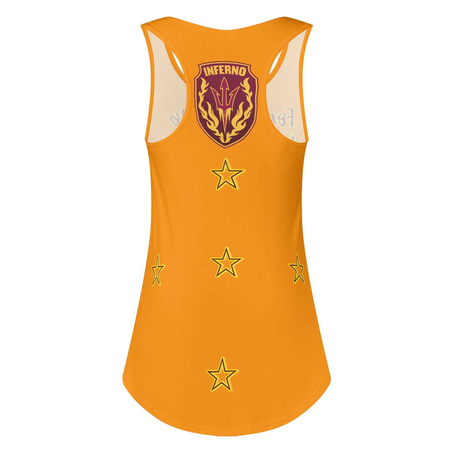 Sun Devils S.O.S Inferno Edition Womens Orange Vest