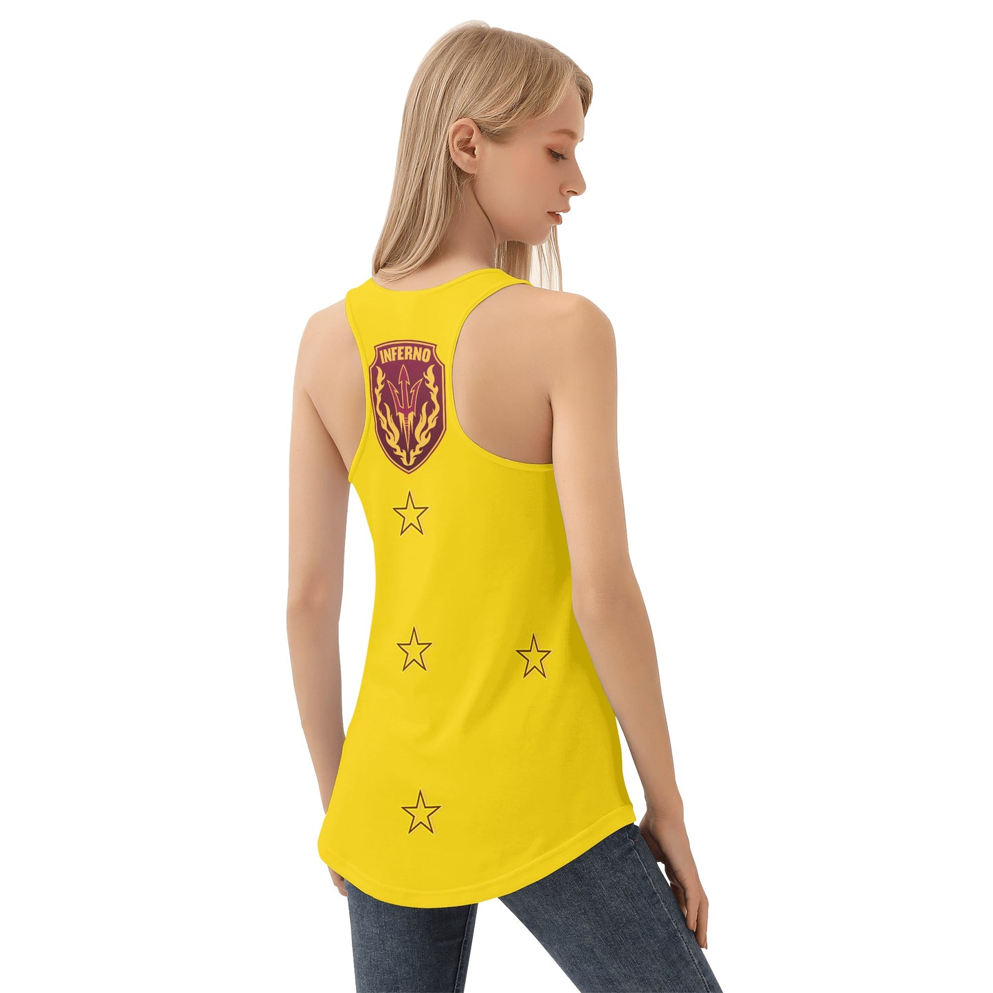 Sun Devils S.O.S Inferno Edition Womens Gold Vest