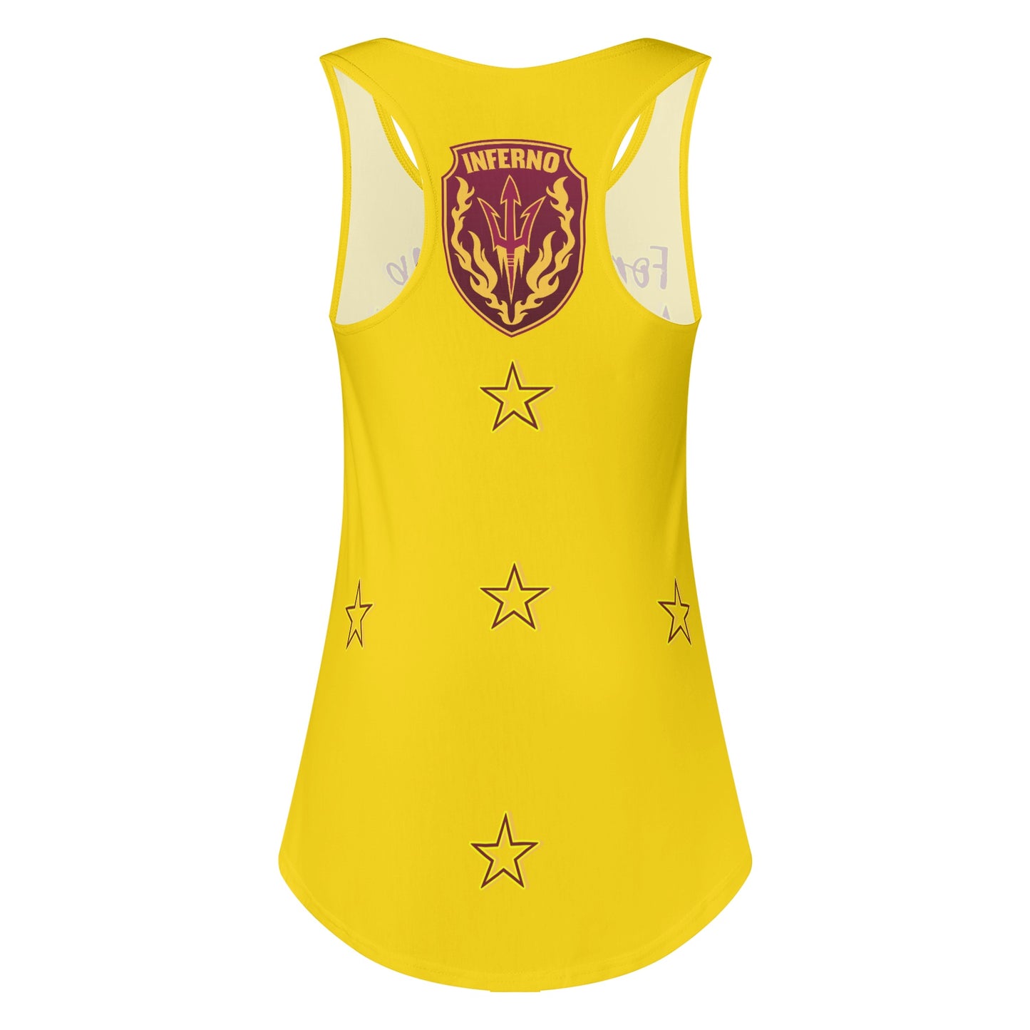 Sun Devils S.O.S Inferno Edition Womens Gold Vest