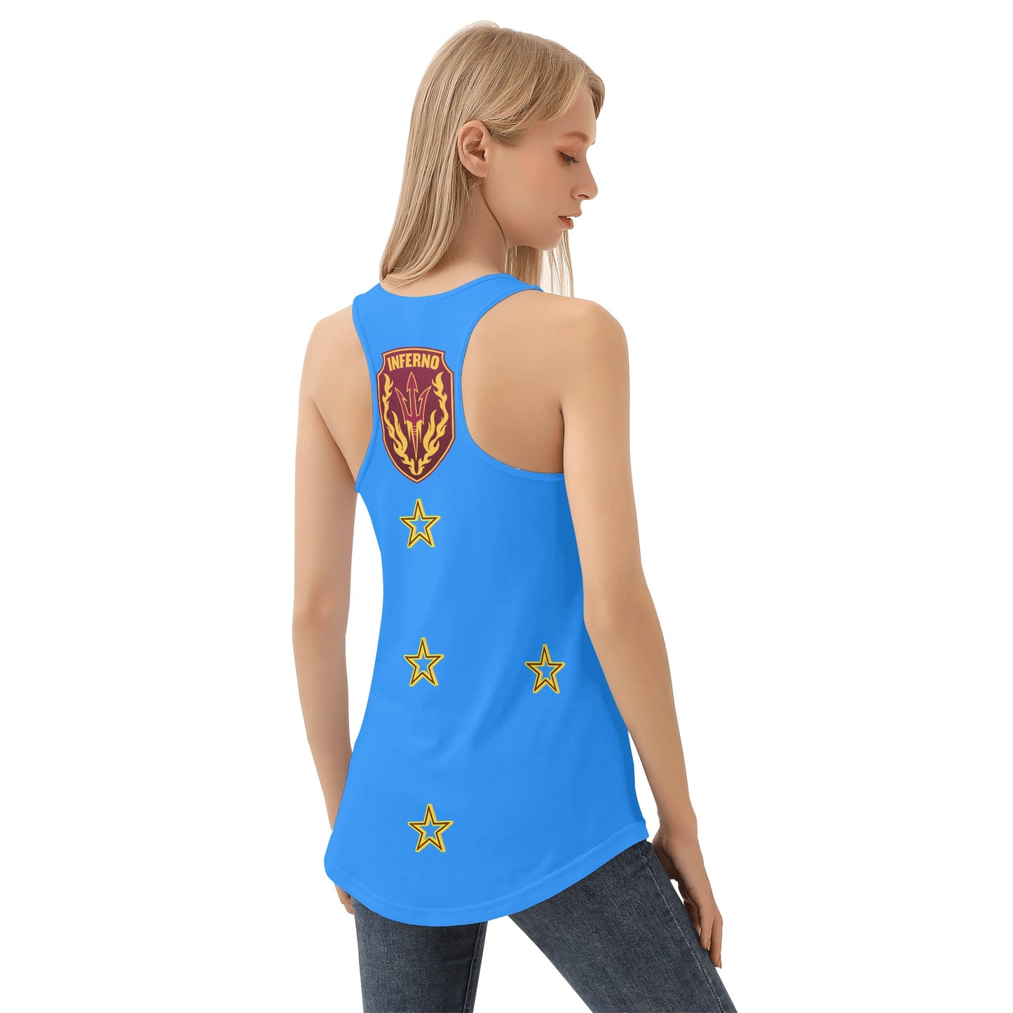 Sun Devils S.O.S Inferno Edition Womens Blue Vest