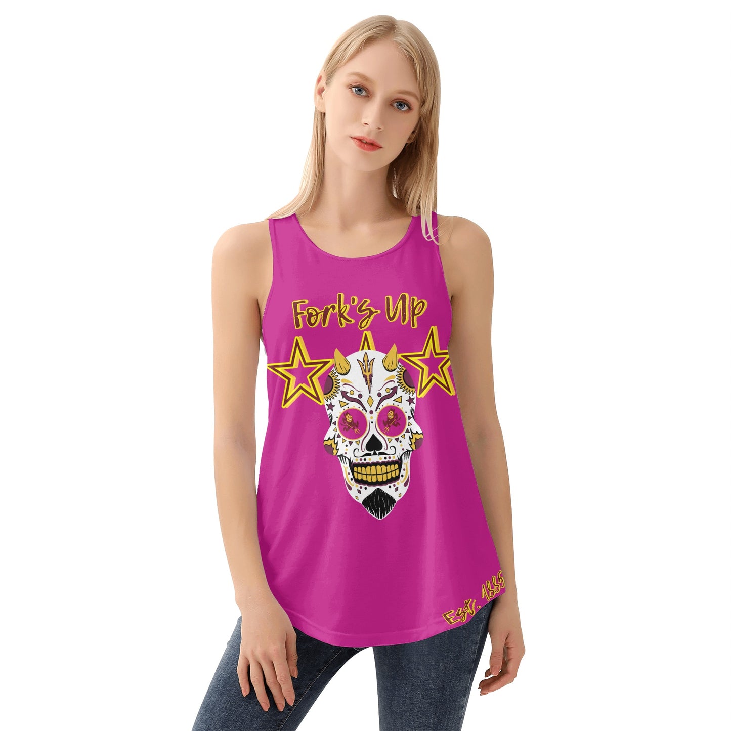 Sun Devils S.O.S Inferno Edition Womens Purple Vest