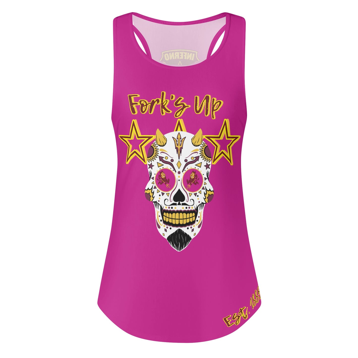 Sun Devils S.O.S Inferno Edition Womens Purple Vest