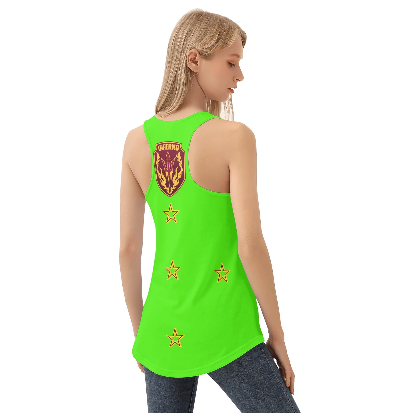 Sun Devils S.O.S Inferno Edition  Womens Goo Green Vest