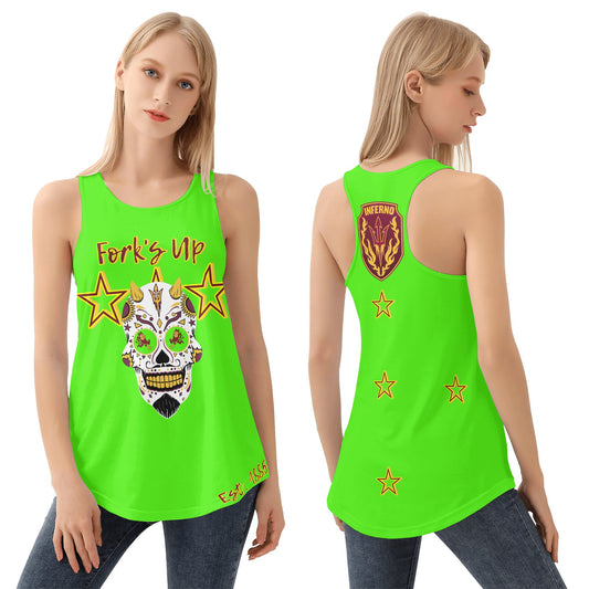 Sun Devils S.O.S Inferno Edition  Womens Goo Green Vest