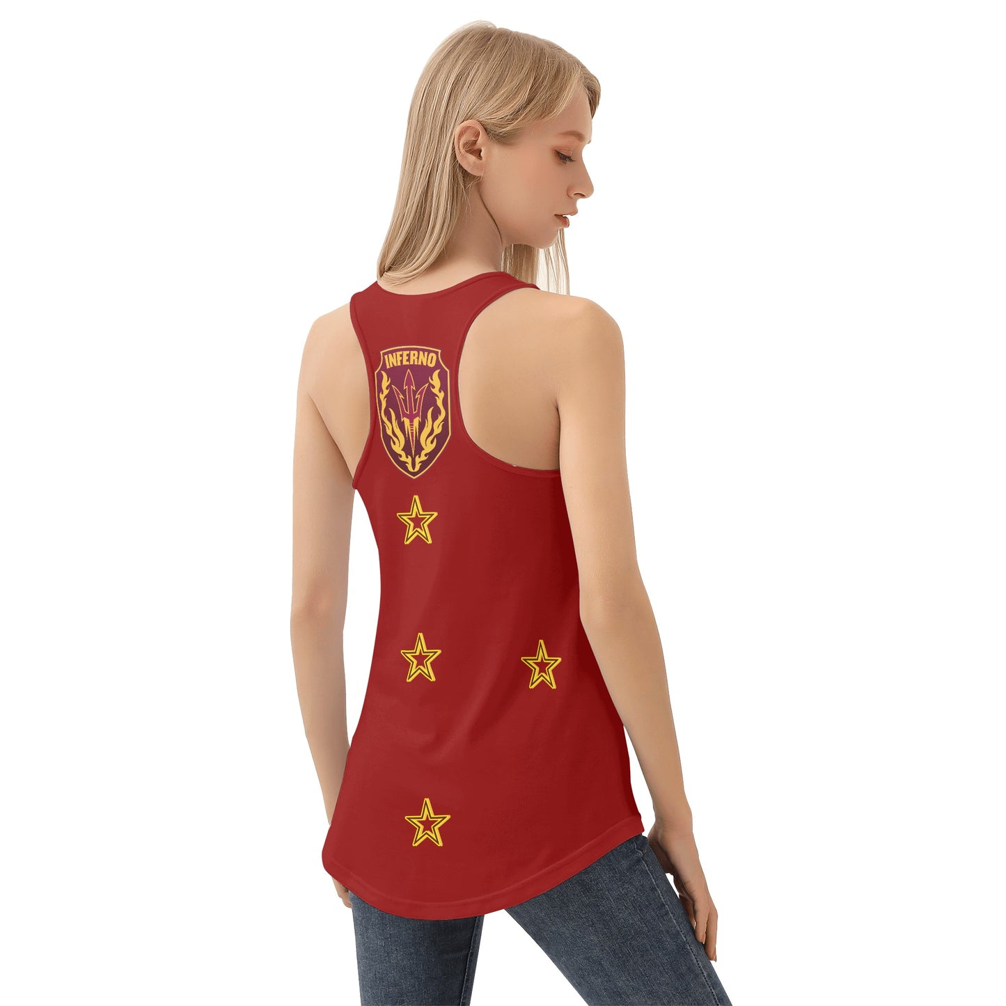 Sun Devils S.O.S Inferno Edition Womens Maroon Vest