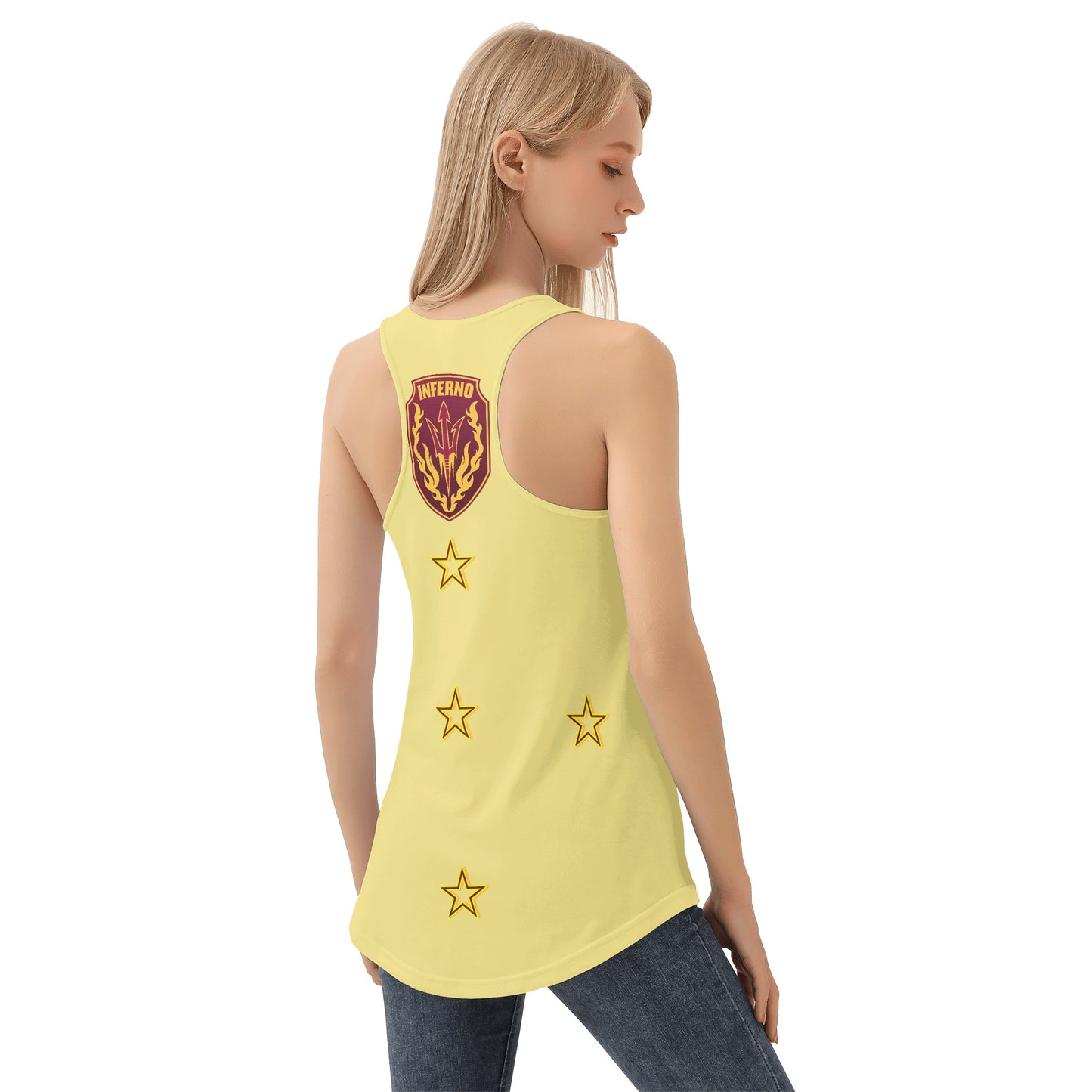 Sun Devils S.O.S Inferno Edition  Womens Tan Vest