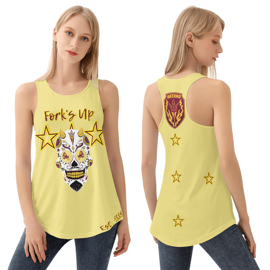 Sun Devils S.O.S Inferno Edition  Womens Tan Vest