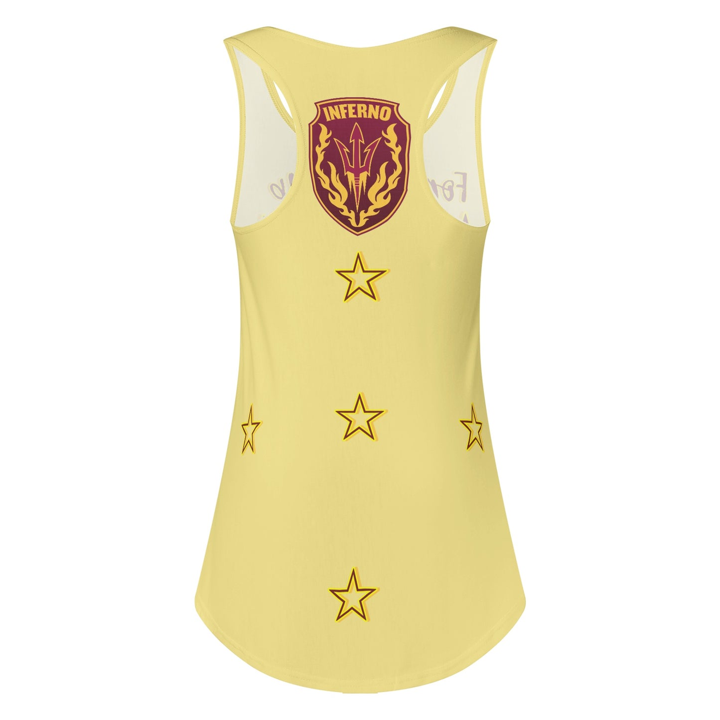 Sun Devils S.O.S Inferno Edition  Womens Tan Vest