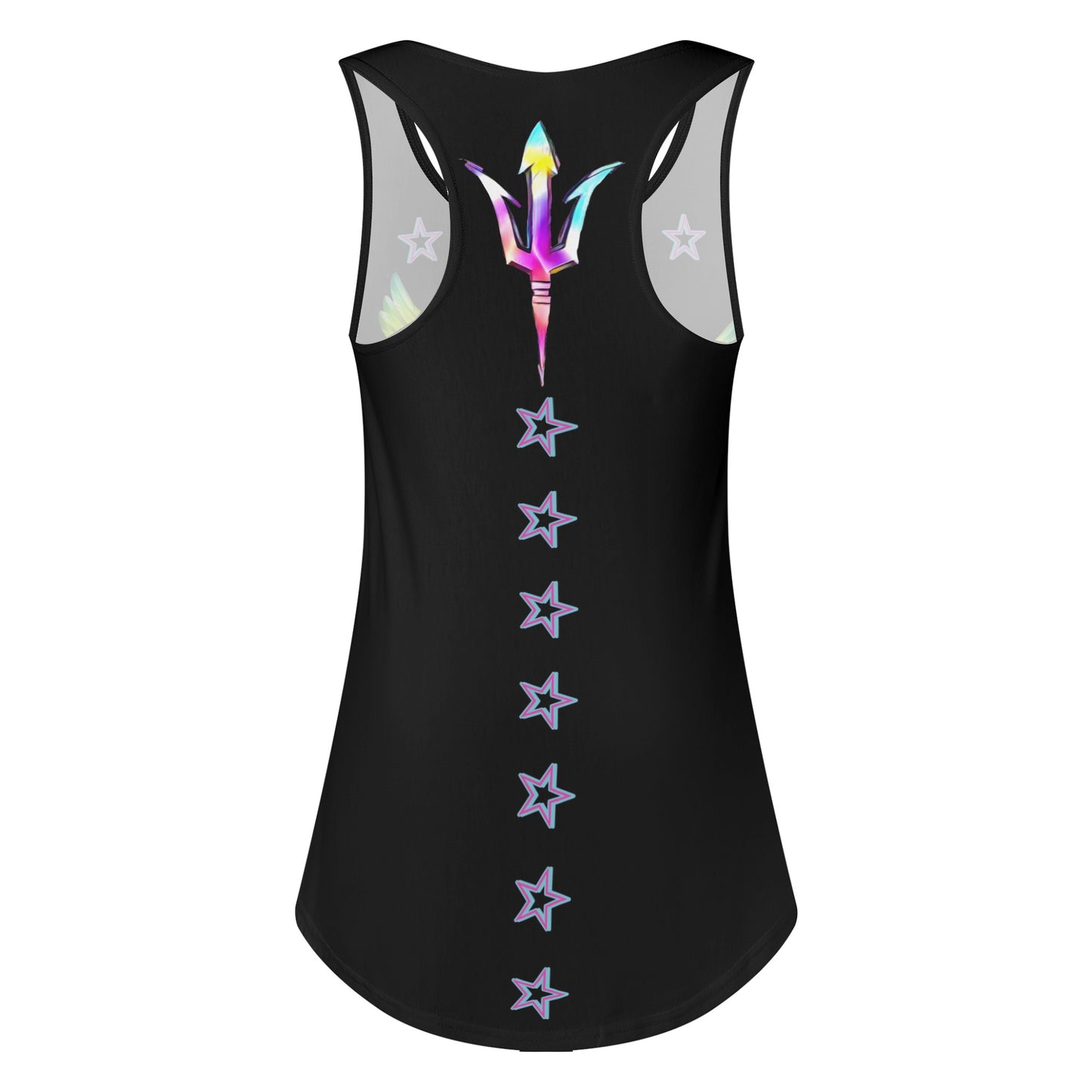 Sun Devils S.O.S Tie-Die Edition Womens Black Vest