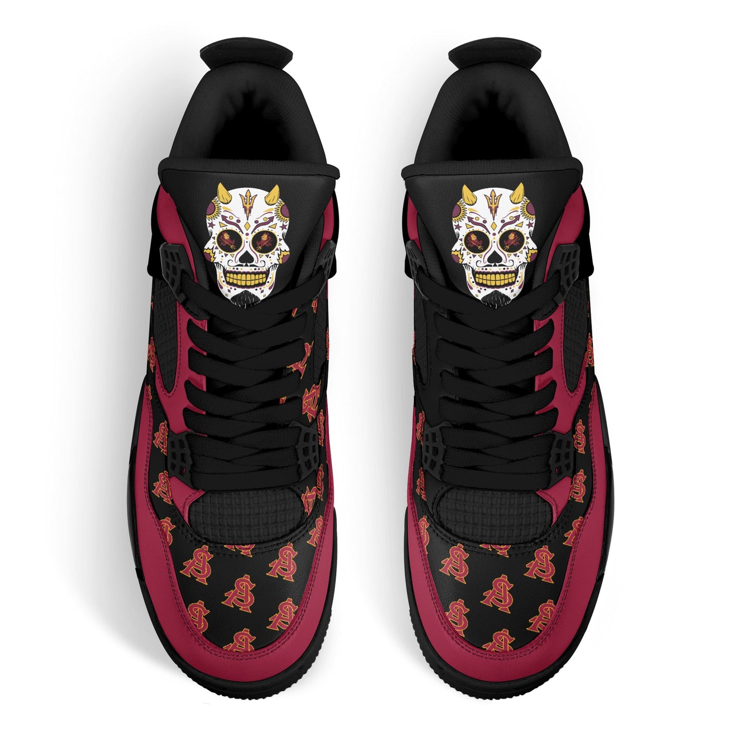 Sun Devil ASU Edition Diablo Air Retros Marron/Black Mens Star Kicks