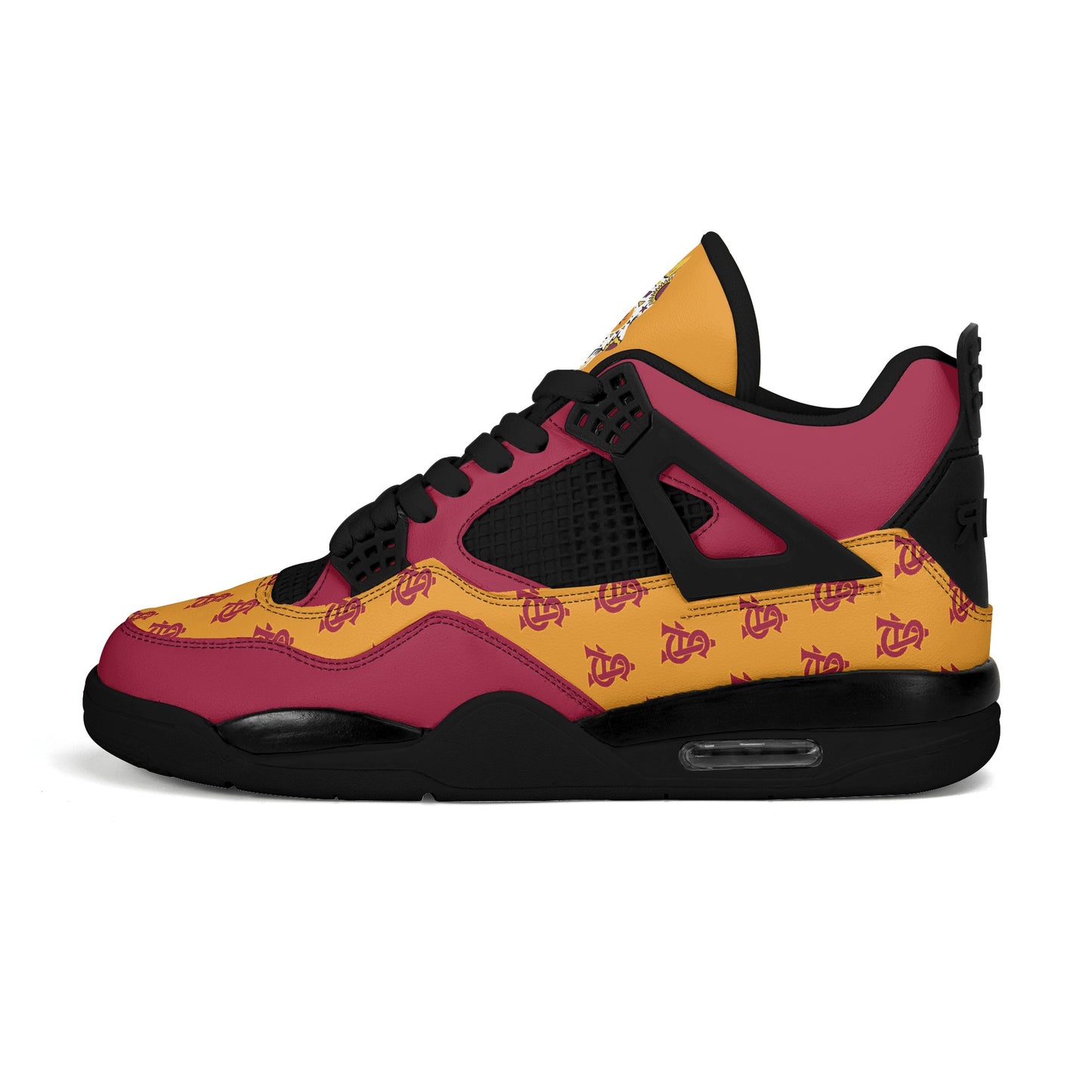 Sun Devil ASU Edition Diablo Air Maroon/Gold Retros Mens Star Kicks