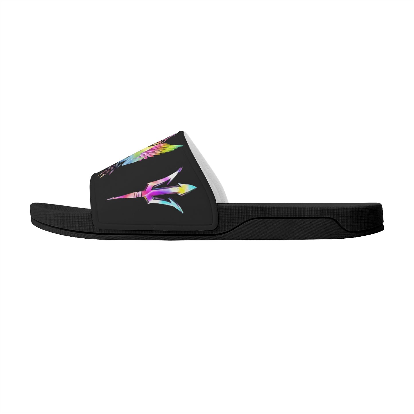 Sun Devil Tie-Die Edition Womens Black Star Slides