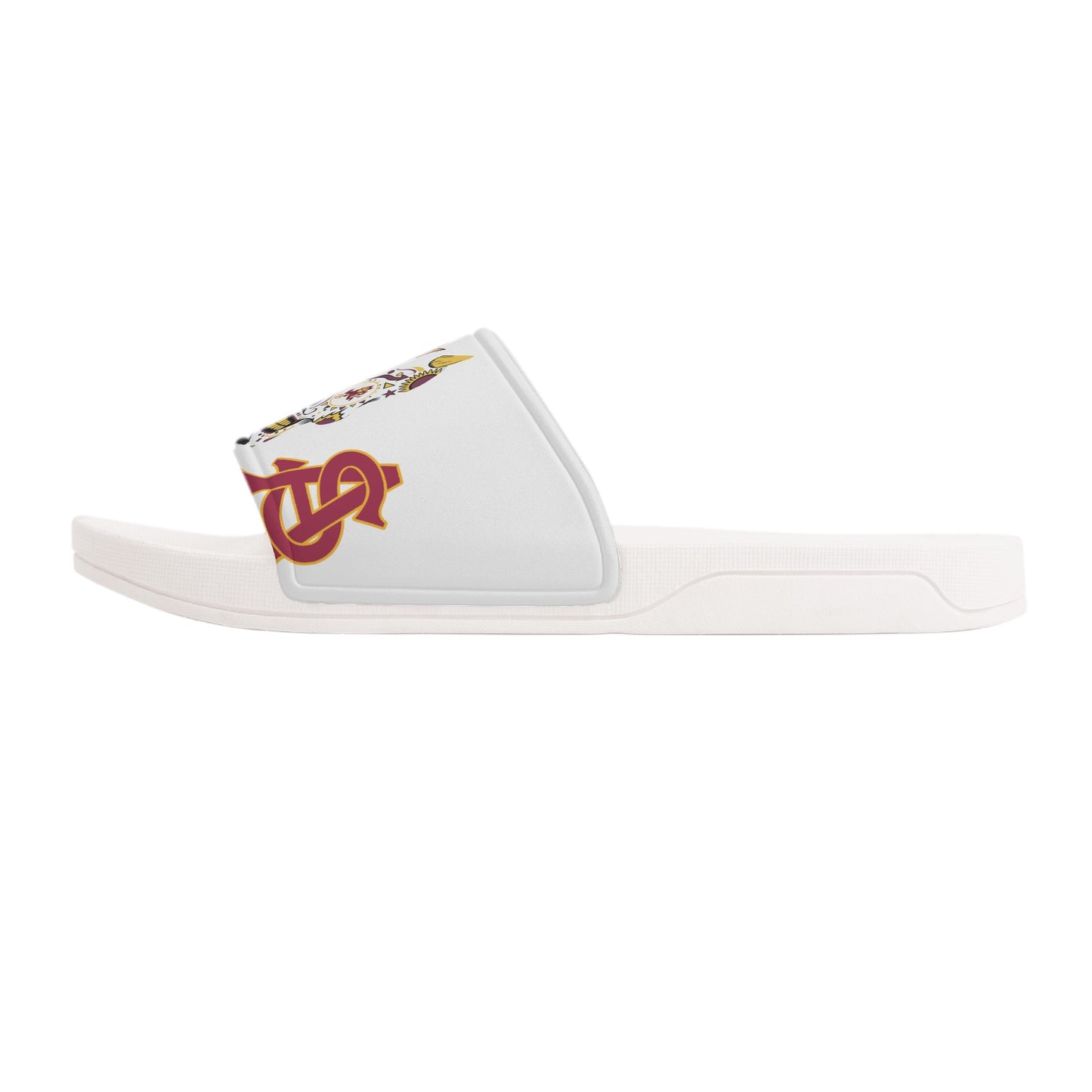 Sun Devil S.O.S Edition Womens White Star Slides