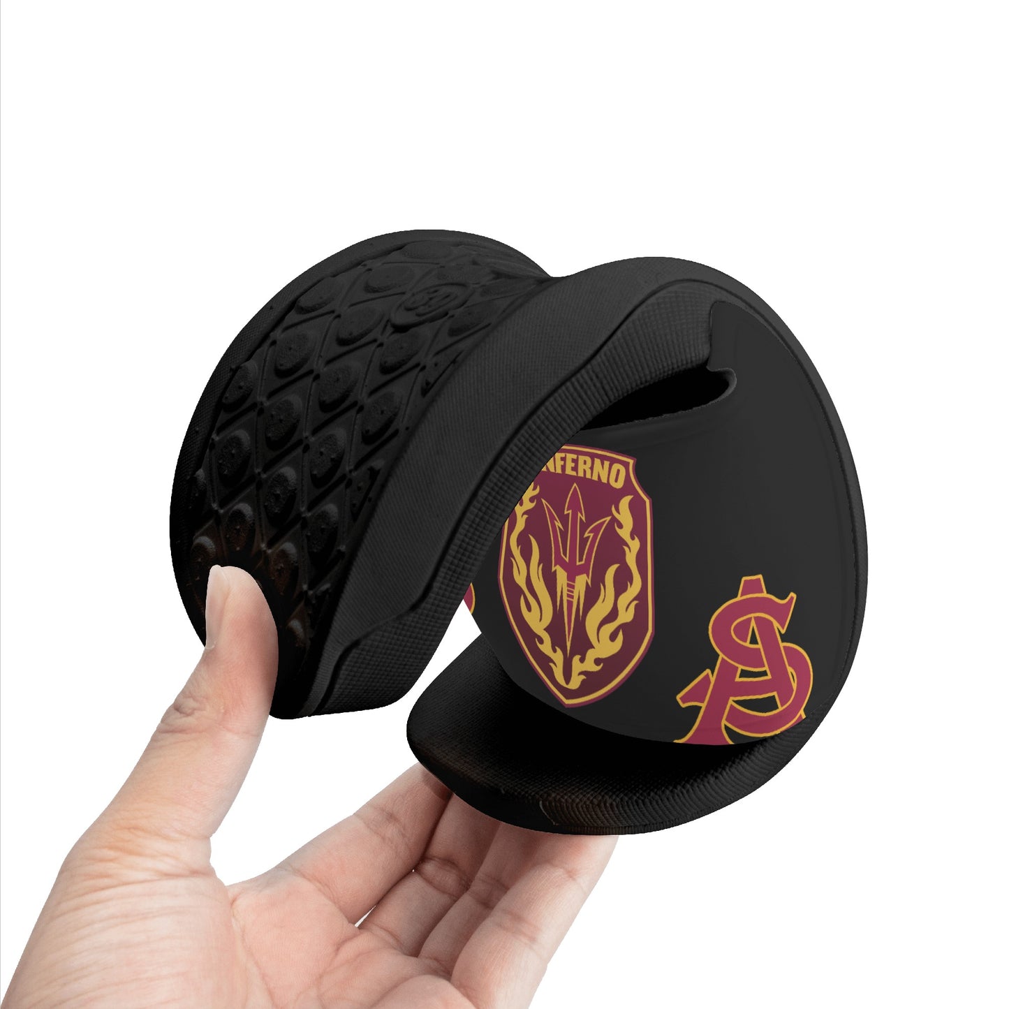 Sun Devil S.O.S Edition Womens Black Star Slides