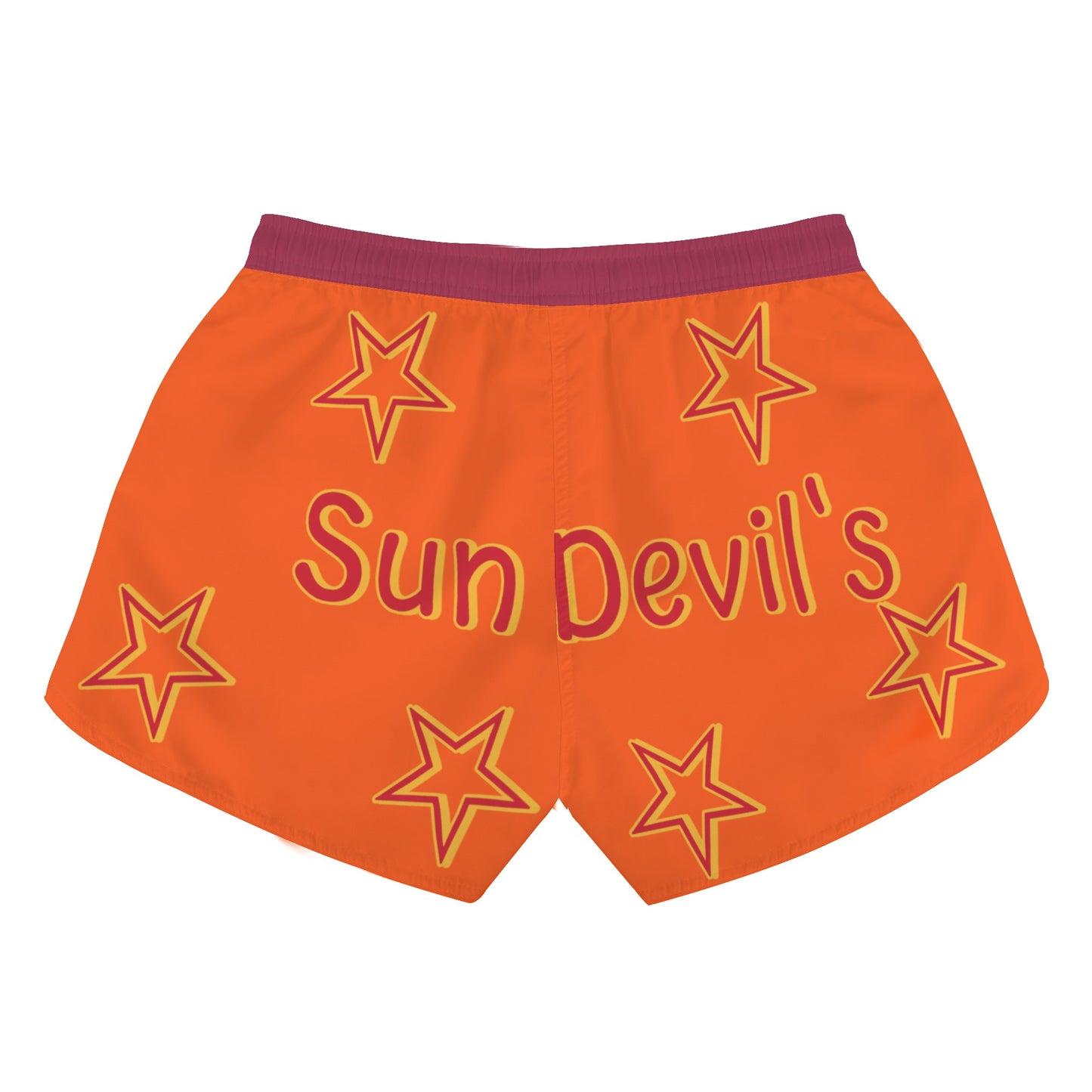 Sun Devil S.O.S Edition Womens Dark Orange Shorts