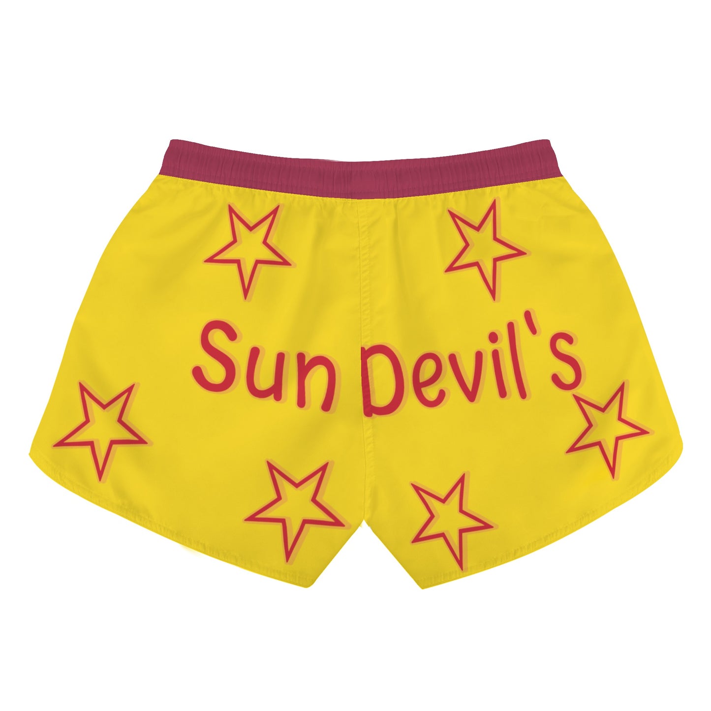 Sun Devil S.O.S Edition  Womens Gold Shorts