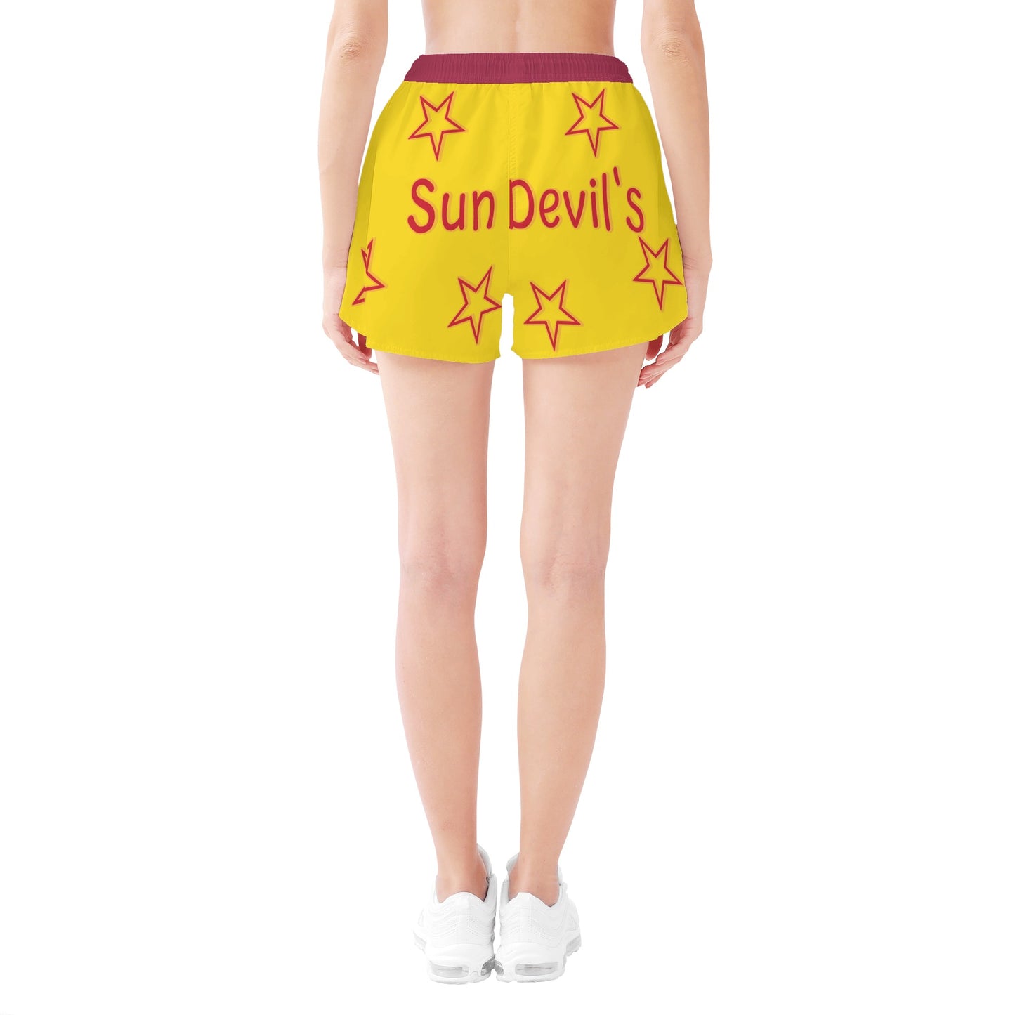 Sun Devil S.O.S Edition  Womens Gold Shorts