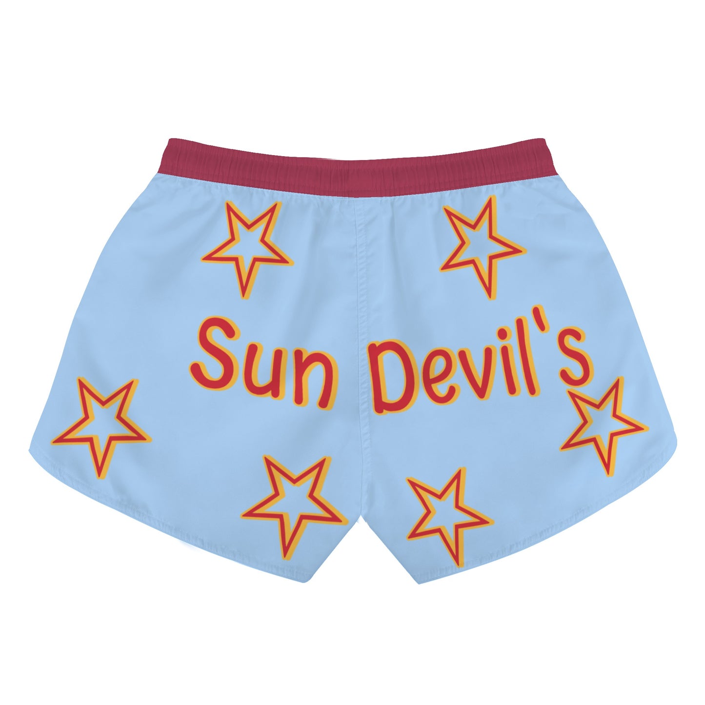 Sun Devil S.O.S  Edition  Womens Sky Blue Shorts