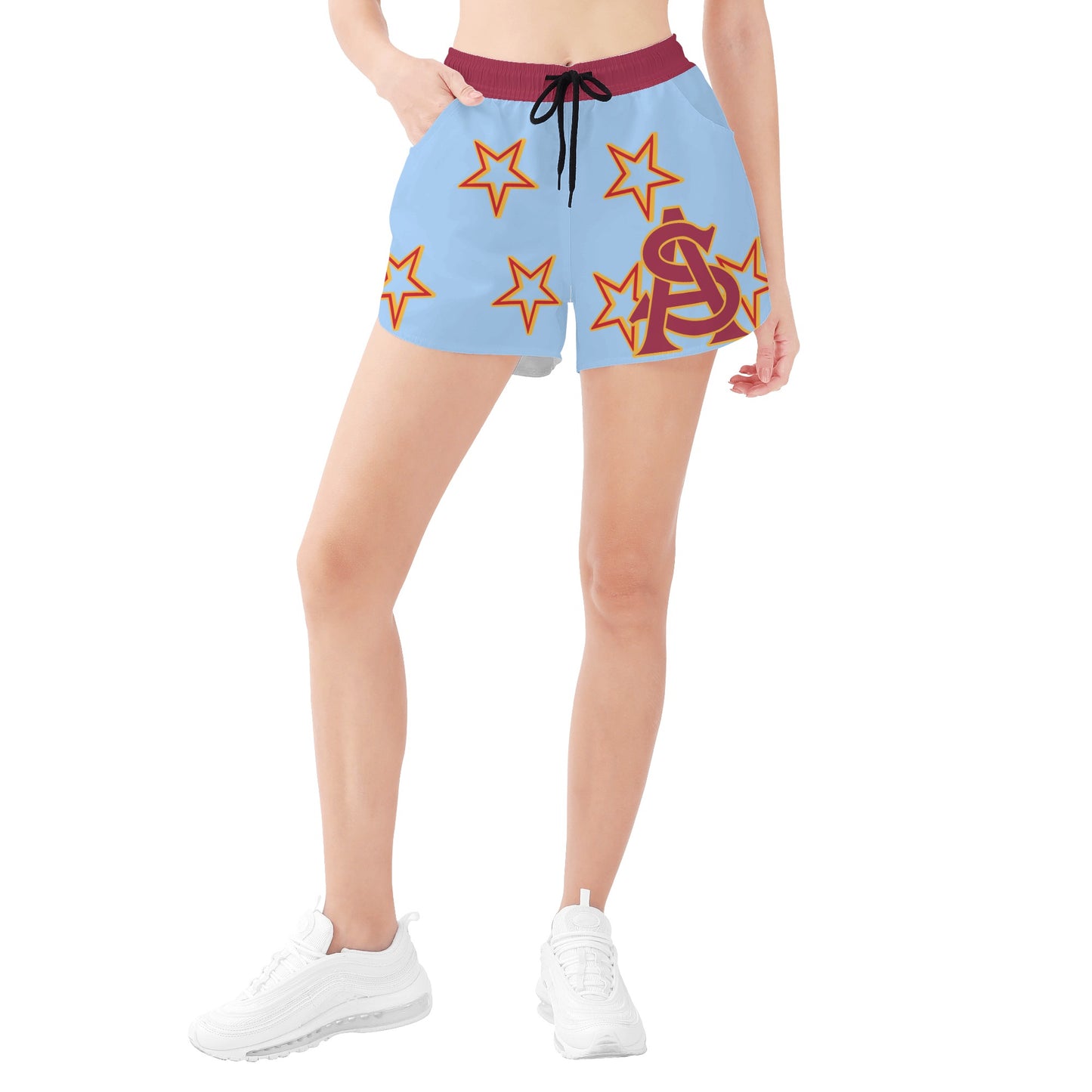 Sun Devil S.O.S  Edition  Womens Sky Blue Shorts