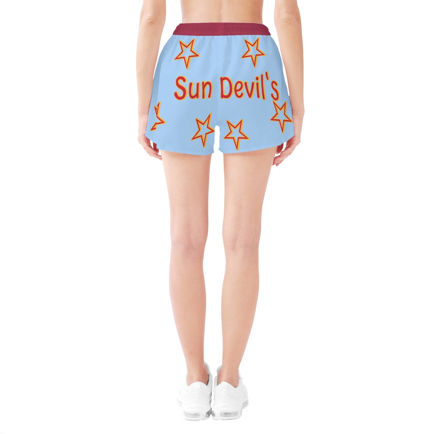 Sun Devil S.O.S  Edition  Womens Sky Blue Shorts