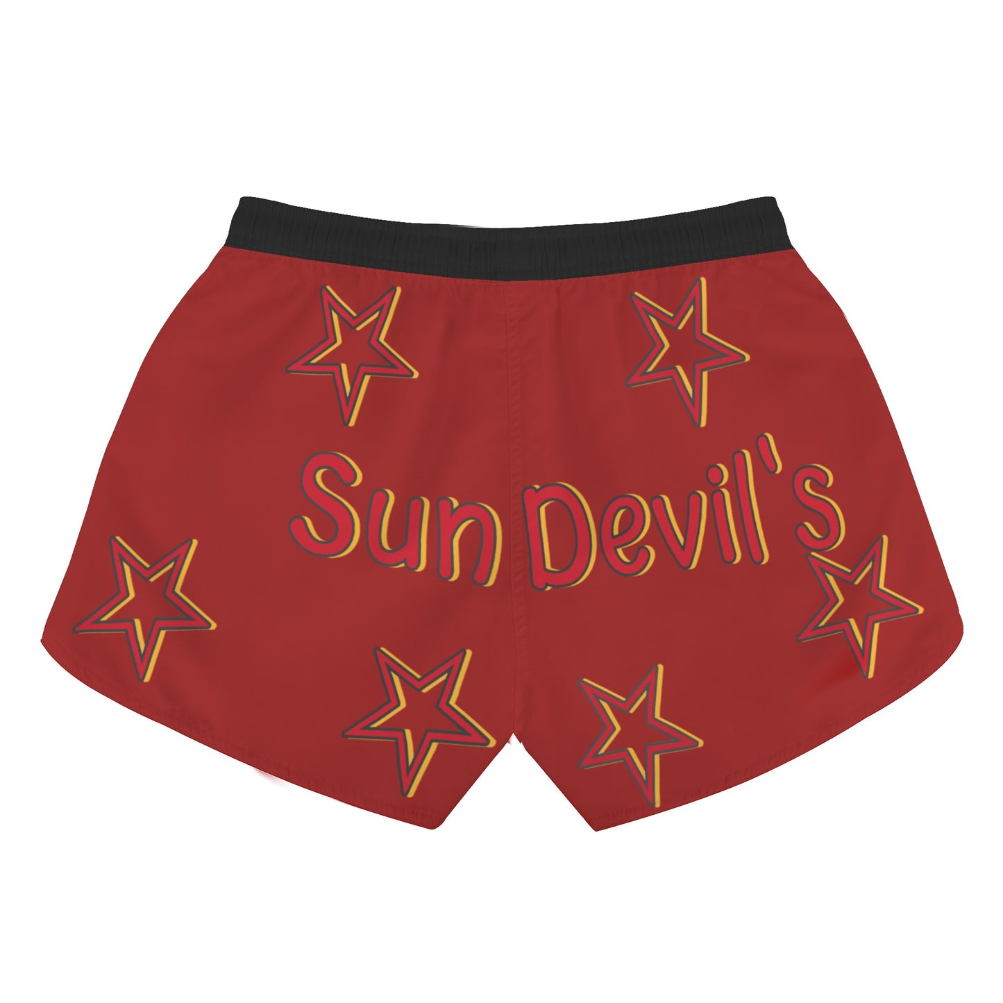 Sun Devil S.O.S Stars Edition Womens Maroon Shorts