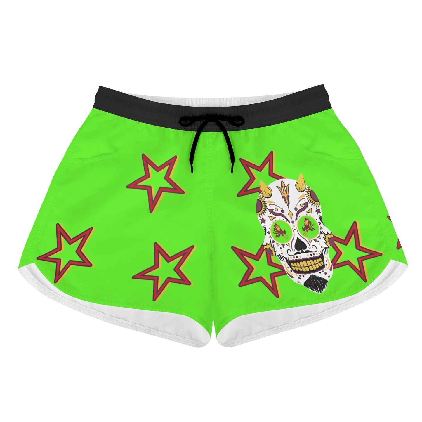 Sun Devil S.O.S Stars Edition Womens Goo Green Shorts