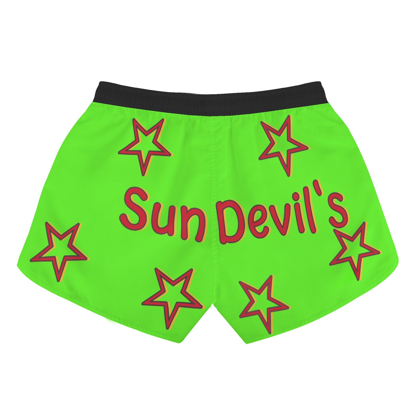 Sun Devil S.O.S Stars Edition Womens Goo Green Shorts