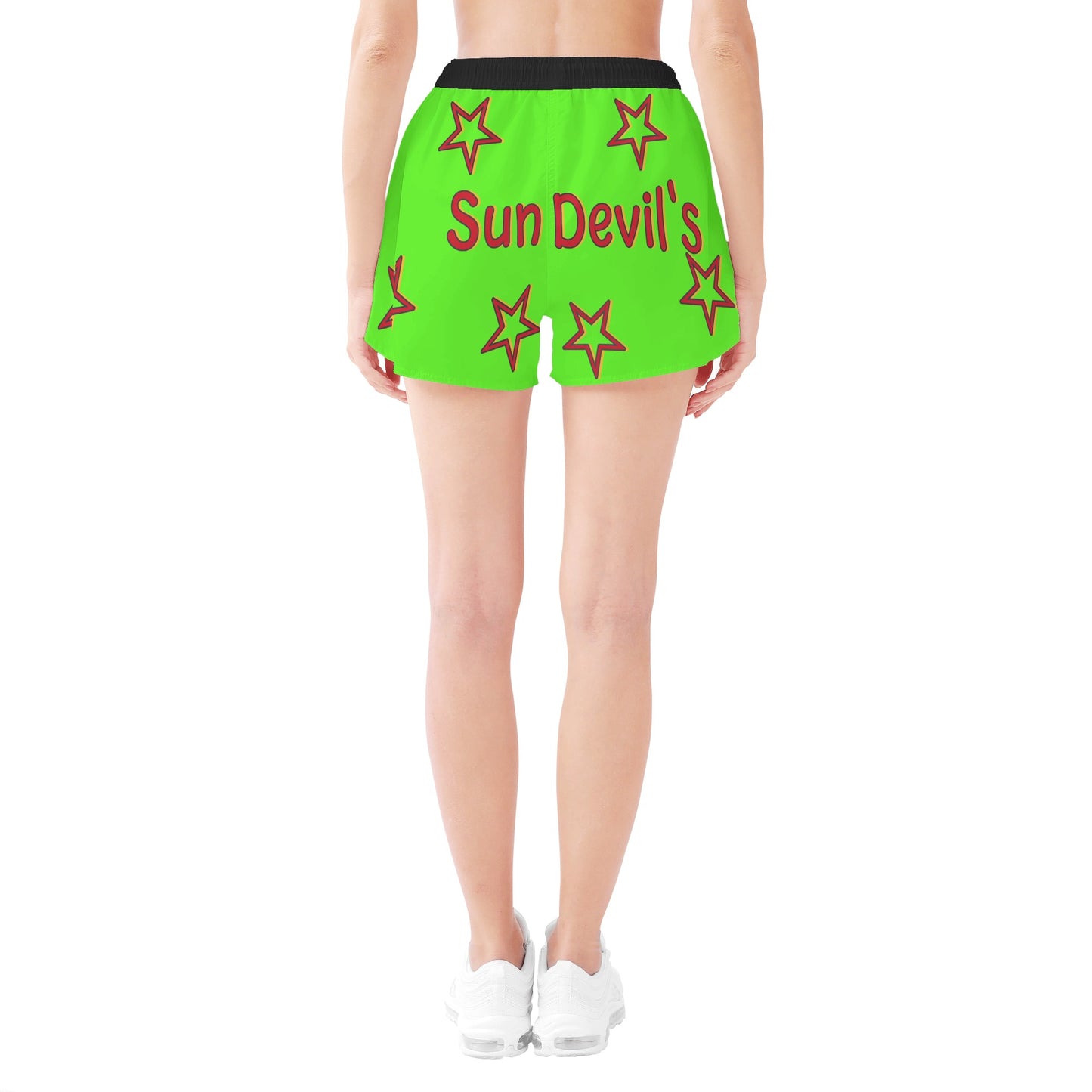 Sun Devil S.O.S Stars Edition Womens Goo Green Shorts