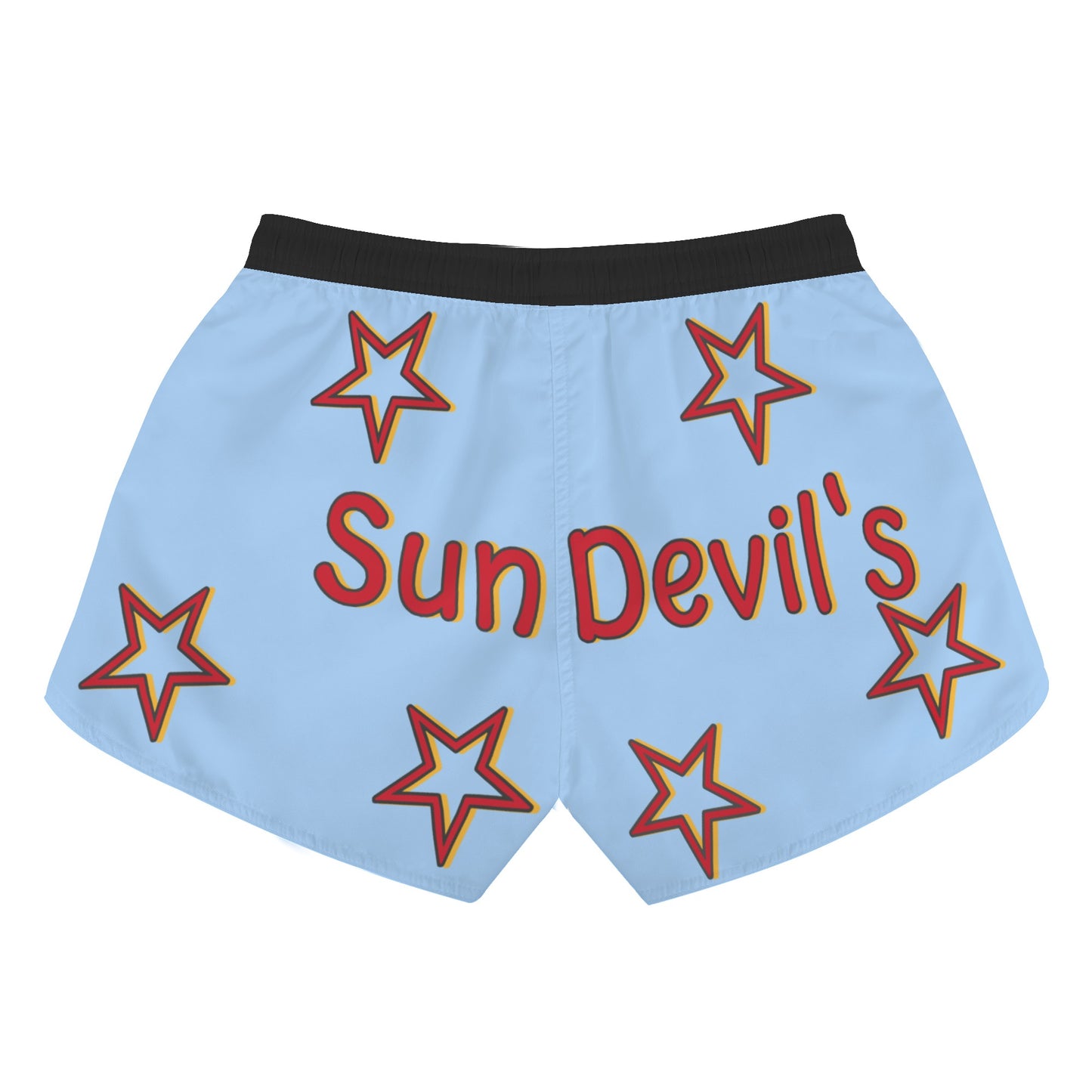 Sun Devil S.O.S Stars Edition Womens Sky Blue Shorts