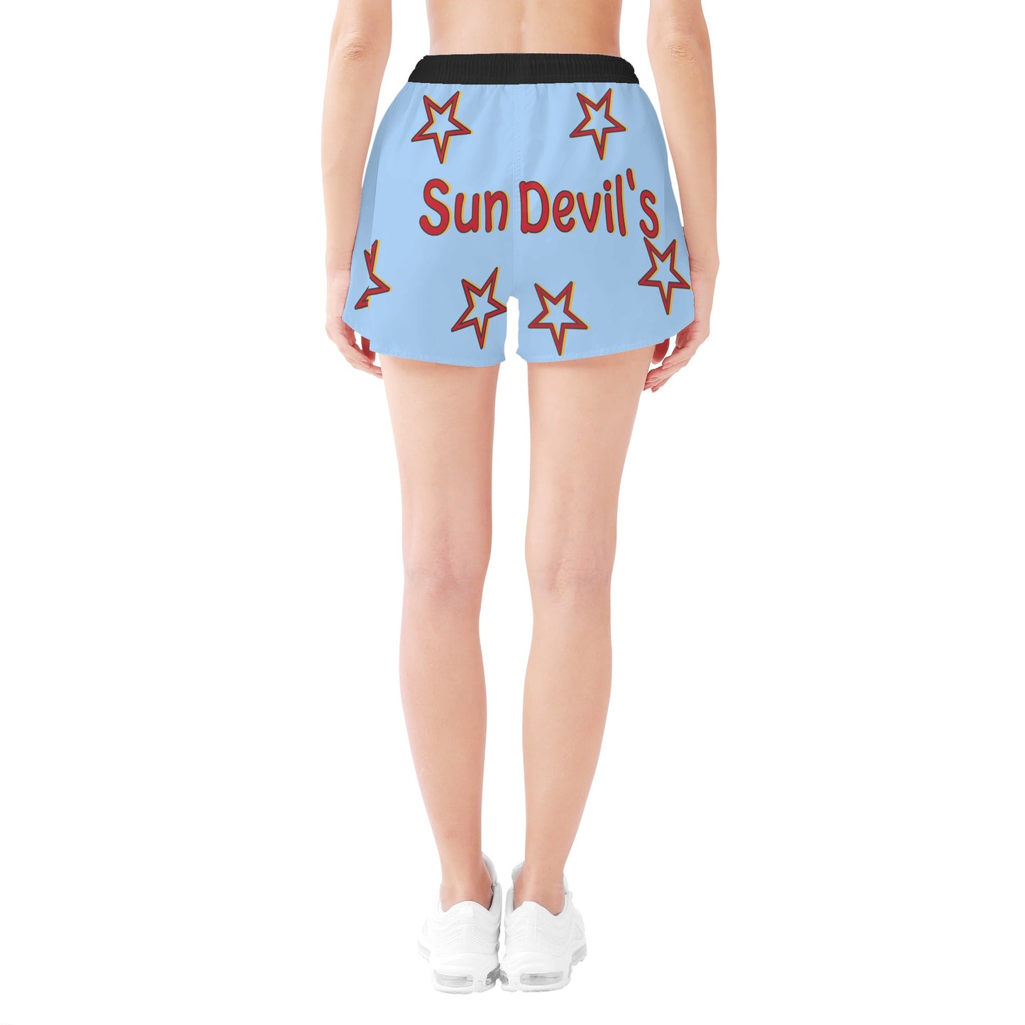 Sun Devil S.O.S Stars Edition Womens Sky Blue Shorts