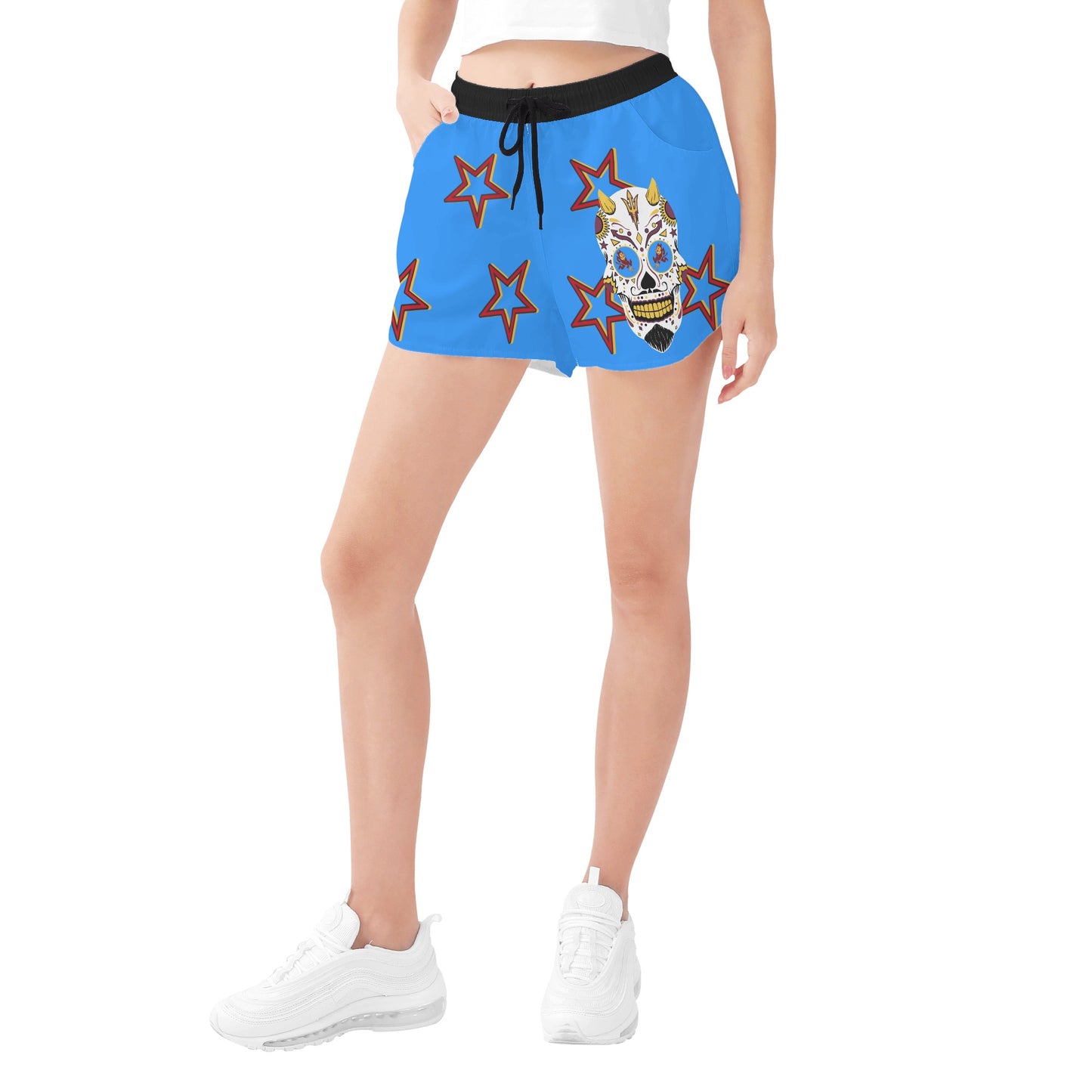 Sun Devil S.O.S Stars Edition Womens Blue Shorts