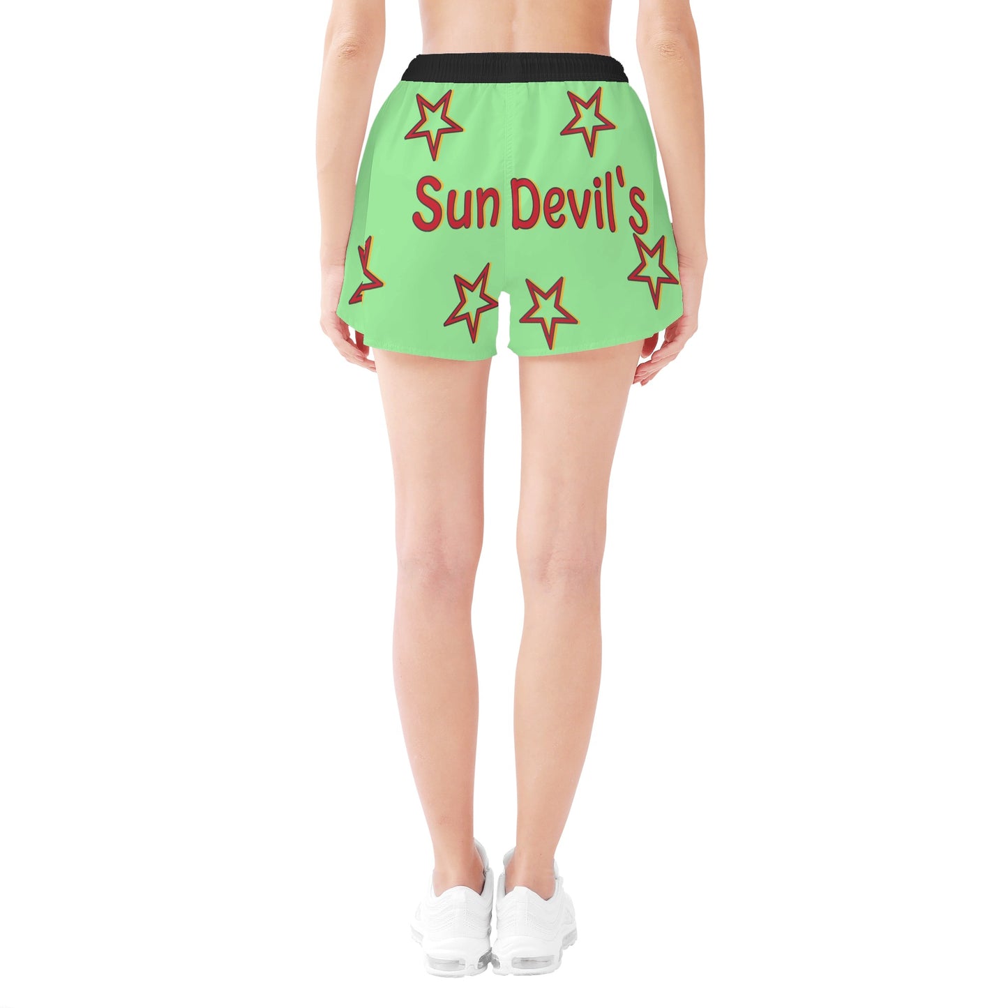 Sun Devil S.O.S Stars Edition Womens Mint Green Shorts