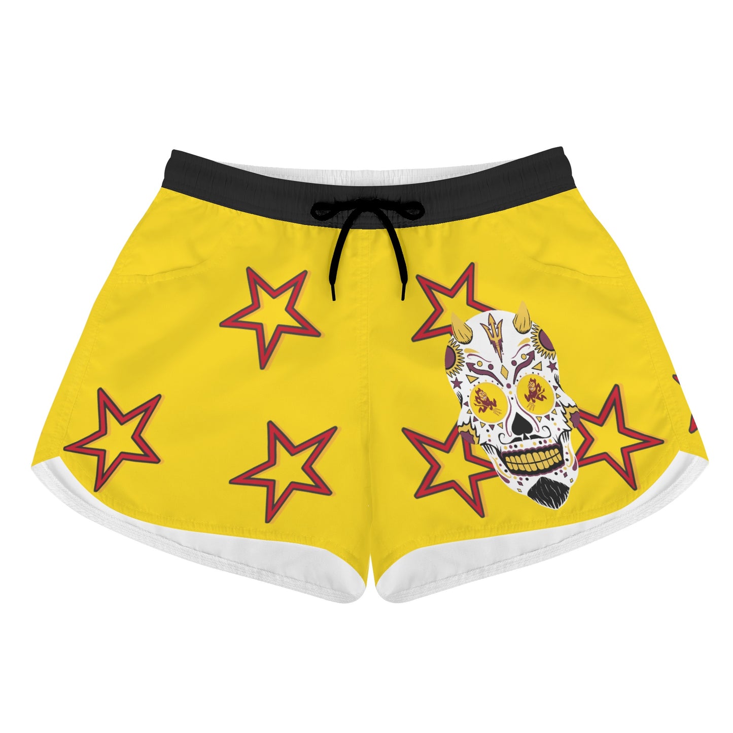 Sun Devil S.O.S Stars Edition Womens Gold Shorts