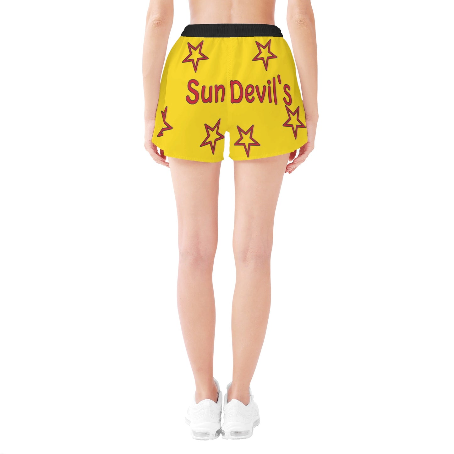 Sun Devil S.O.S Stars Edition Womens Gold Shorts