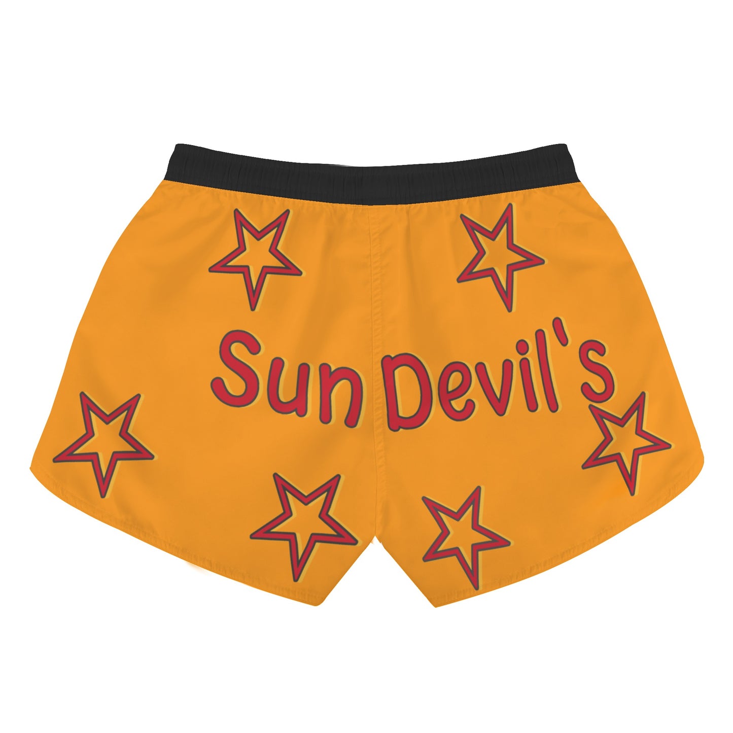 Sun Devil S.O.S Stars Edition Womens Orange Shorts