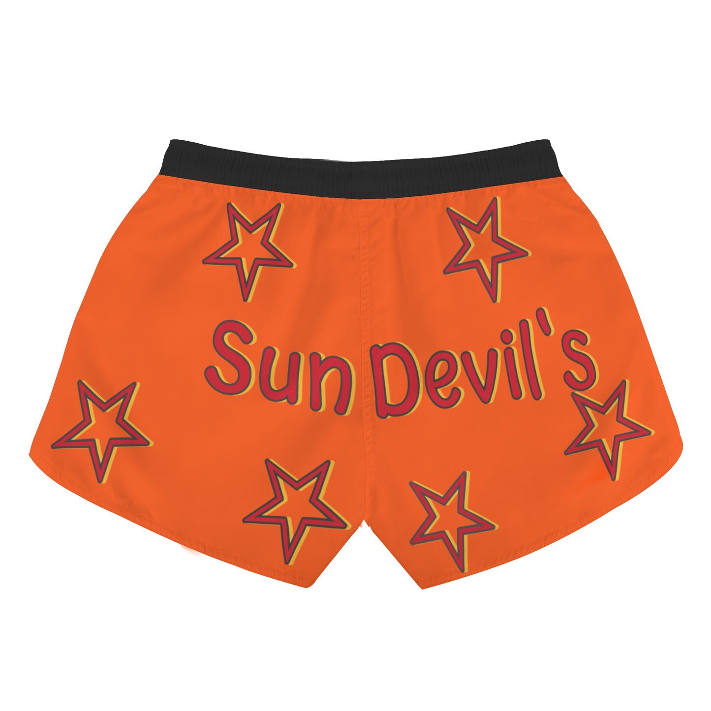 Sun Devil S.O.S Stars Edition Womens Orange Shorts