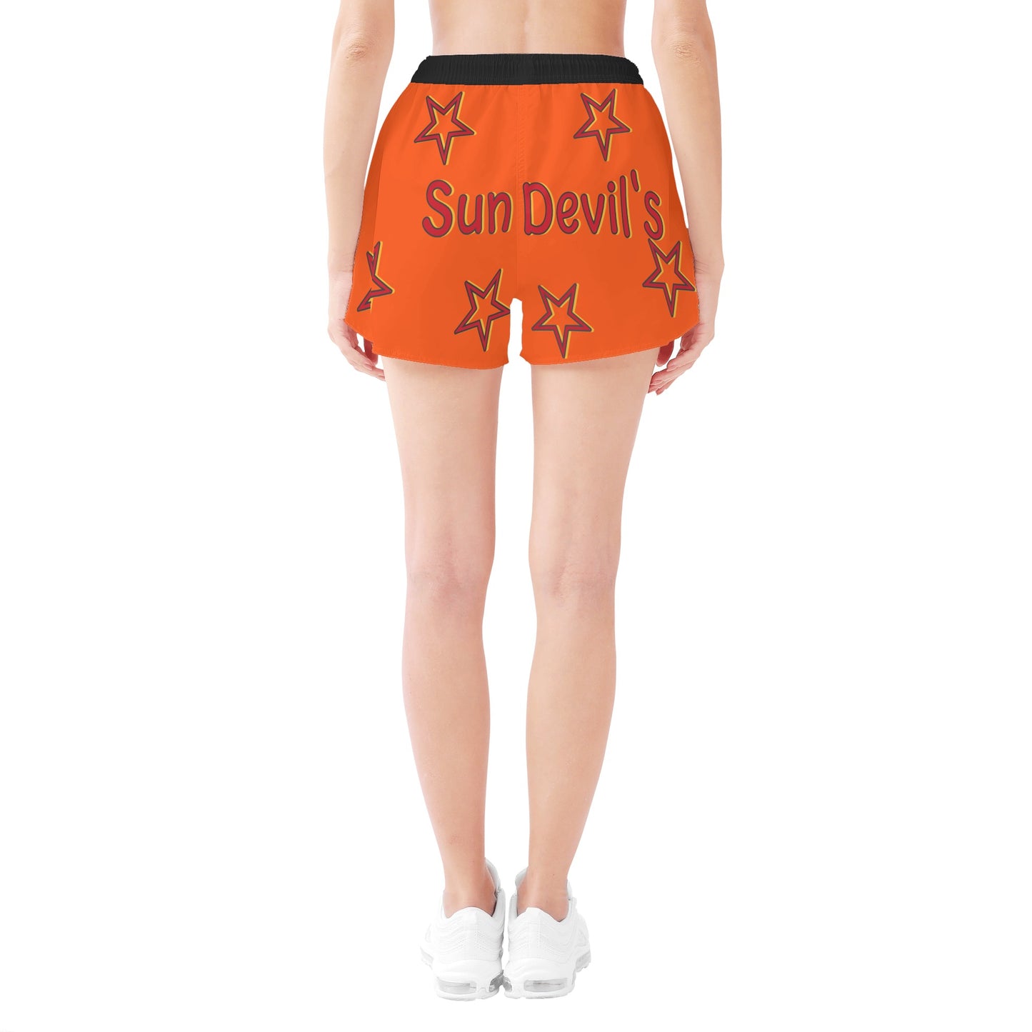 Sun Devil S.O.S Stars Edition Womens Orange Shorts