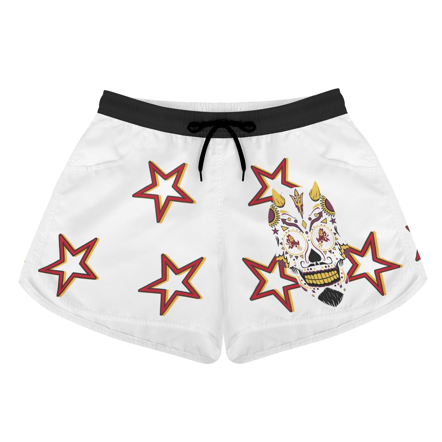 Sun Devil S.O.S Stars Edition Womens White Shorts