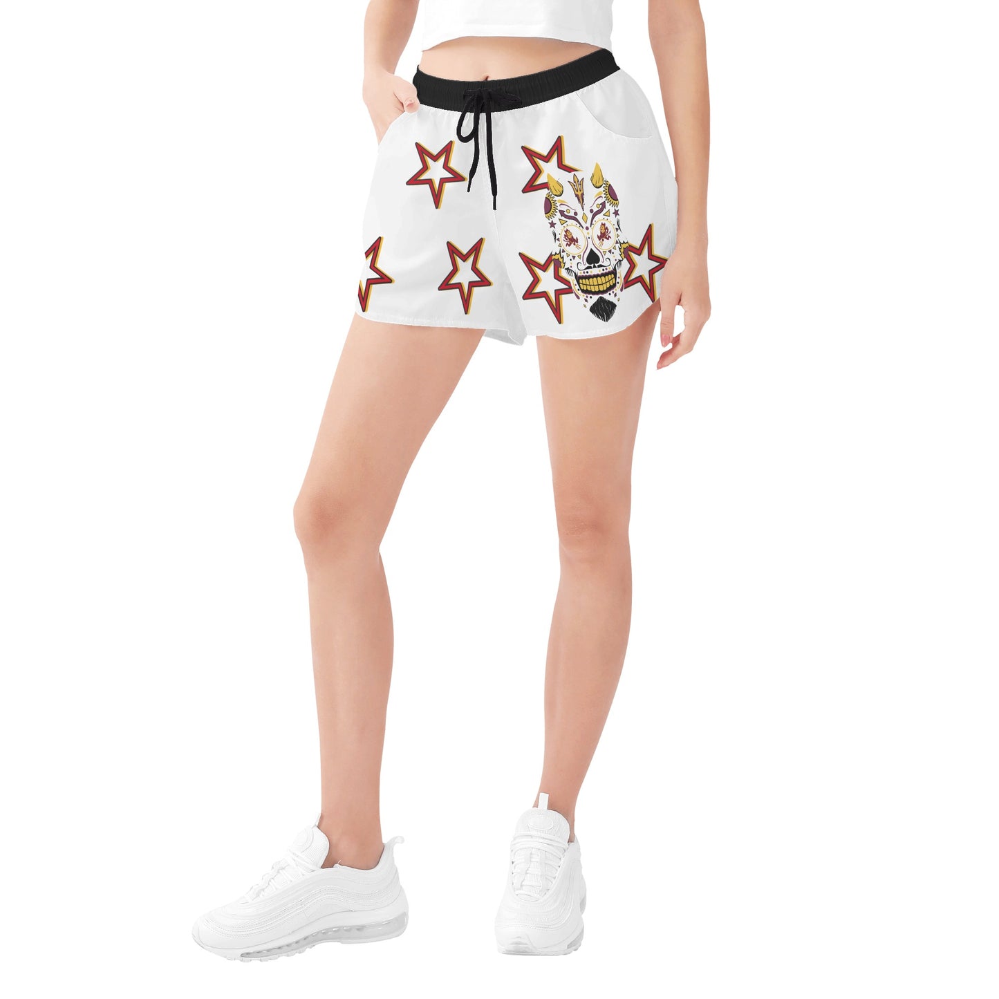 Sun Devil S.O.S Stars Edition Womens White Shorts